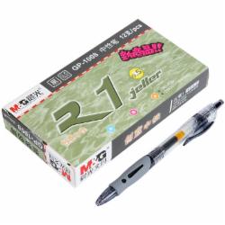 科研用笔  晨光 GP-1008 黑色 按动中性笔0.5mm 12支/盒 单位：支
