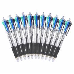 晨光 BP-8030 四色子弹头按动圆珠笔0.7mm 12支/盒 单位：支