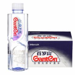 百岁山 景田 饮用天然矿泉水 348ml*24瓶 整箱装 单位：箱