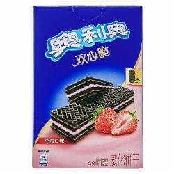奥利奥（Oreo）双心脆威化饼干全系列口味87g 