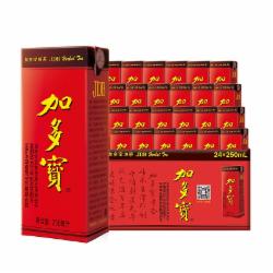 加多宝凉茶植物饮料茶饮料250ml*24盒 整箱装
