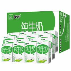 蒙牛高钙奶纯牛奶250ml*16
