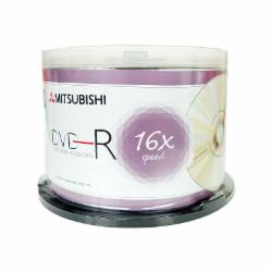 三菱(MITSUBISHI)16速 DVD-R 4.7G 空白光盘 50片桶装