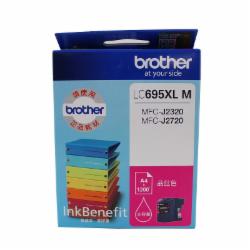 兄弟brotherLC695XL M 品红色墨盒适用兄弟MFC-J2720、MFC-J2320单位：个