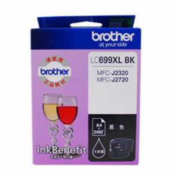 兄弟brotherLC699XL BK 黑色墨盒适用兄弟MFC-J2720、MFC-J2320单位：个