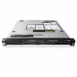 联想 ThinkSystem SR258 机架式服务器(1*E-2224/4*16GB DDR4/4*3.5盘位/2*4T企业级盘/RAID 0/1/10/5,双端口千兆电口网卡/300W/导轨/三年质保5*9/无光驱)