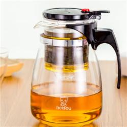 heisou 1L大容量耐热玻璃茶壶飘逸杯 KC200 