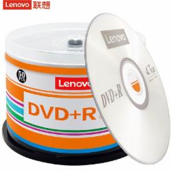 联想 DVD+R 光盘/刻录盘 16速4.7GB(桶装50片/空白光盘)