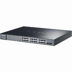 普联 TL-SG2226PE 全千兆26口Web网管云管理PoE交换机(24PoE口+2千兆SFP)