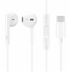 华为HUAWEI原装Type-C耳机华为经典耳机 白色适用于华为P20 Pro/P20/Mate10 Pro/Mate10系列等手机    白色，金属版、type-c