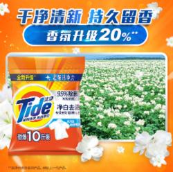 汰渍洗衣粉  5KG/净白去渍/2包/件   1包装