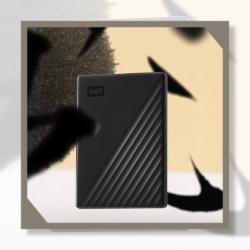 西部数据 1TB 移动硬盘 My Passport 加密 兼容Ma 黑色