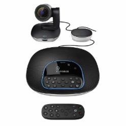 罗技(Logitech) CC3500e GROUP 视频会议系统 摄像头(含摄像头+扬声器电话+遥控器)+STMP100拓展麦