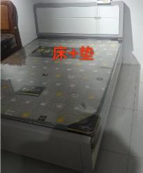 红万家/惠风 床(含床垫)1.5米实木+厚硬垫