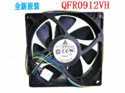 台达（DELTA）QFR0912VH 全新台达9CM散热风扇12V 0.60A调速PWM电脑4线风机 QFR0912VH 全新原装4线