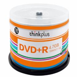 联想（Lenovo）DVD+R 光盘/刻录盘 16速4.7GB 办公系列 桶装50片 空白光盘