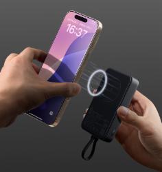 小米（MI）小米磁吸自带线Type-C接口 充电宝10000 33W 灰色 